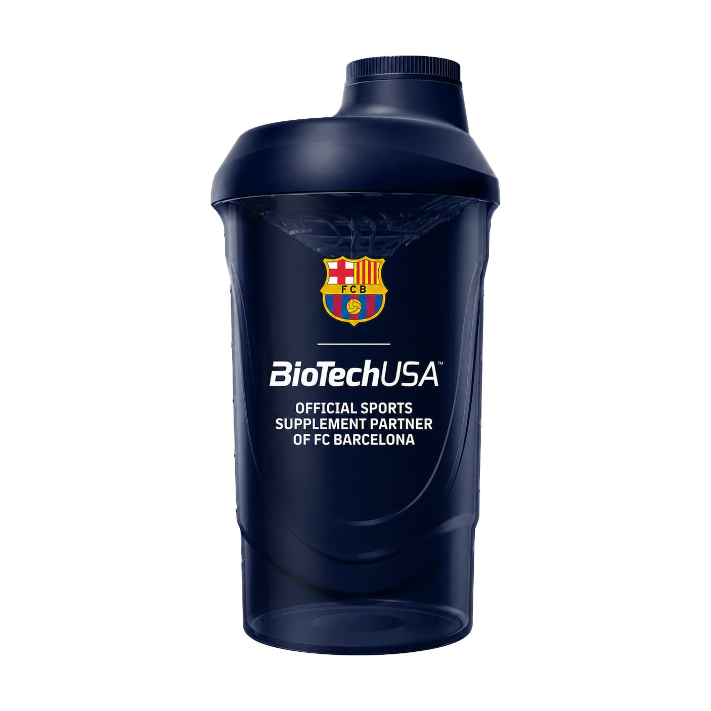 Шейкер BioTechUSA FC Barcelona синій, 600 мл